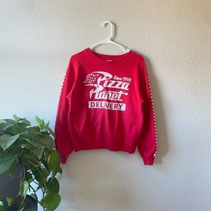 Vintage Pizza Planet Pullover❤️🍕